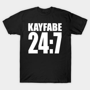 Kayfabe 24:7 T-Shirt